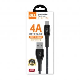 SKI - สกี จำหน่ายสินค้าหลากหลาย และคุณภาพดี | BLL BLL9089TC สายชาร์จ USB Type C 4A (Fast Charge) สายยาว 1 เมตร (สีดำ)